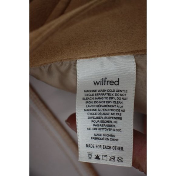 Aritzia‎ wilfred vegan suede pants Women’s 6 Melina Faux Suede high waisted - Picture 9 of 10